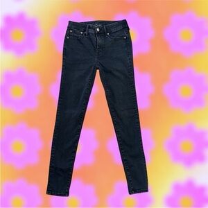 American Eagle Luxe Stretch — Hi-Rise Jegging in Black